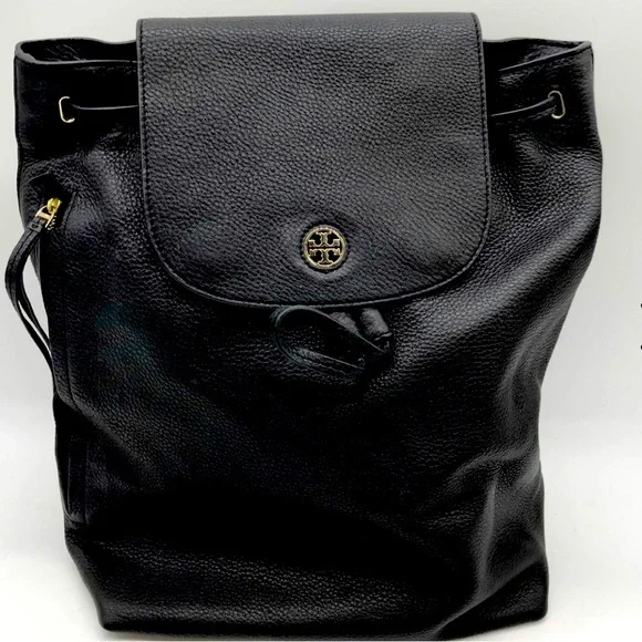 Tory Burch | Bags | Tory Burch Brody Leather Backpack Black  display picture 3